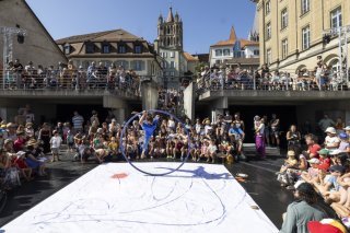 Arts vivants et musique seront à nouveau au coeur de la programmation du Festival de la Cité à Lausanne (archives). KEYSTONE/CYRIL ZINGARO